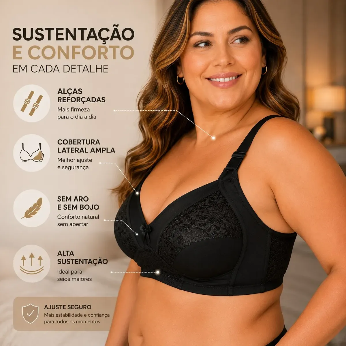 Foto de SUTIA REFORÇADO - CATARINA